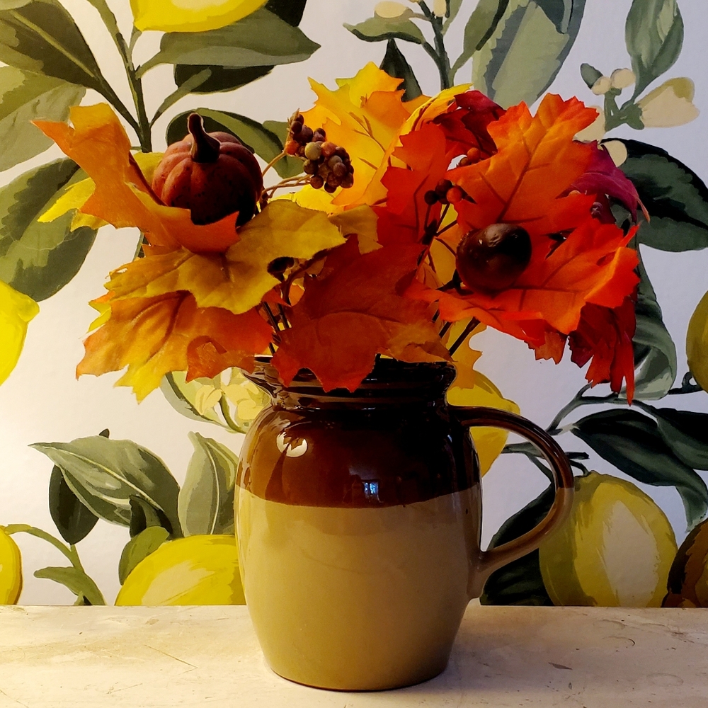 Vintage Handmade Ceramic Pitcher